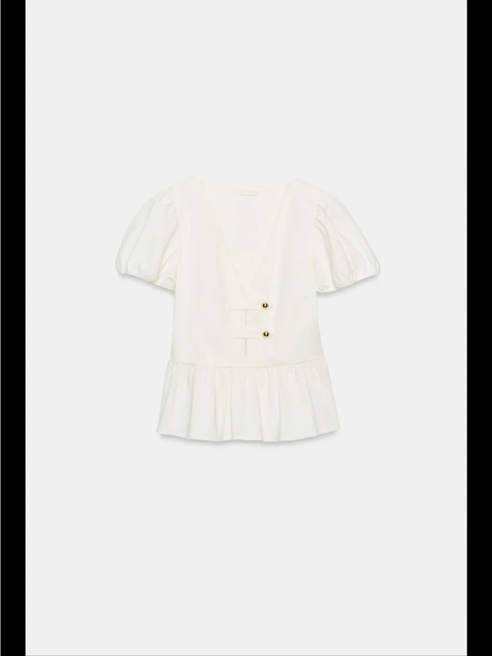 Zara elegant peplum